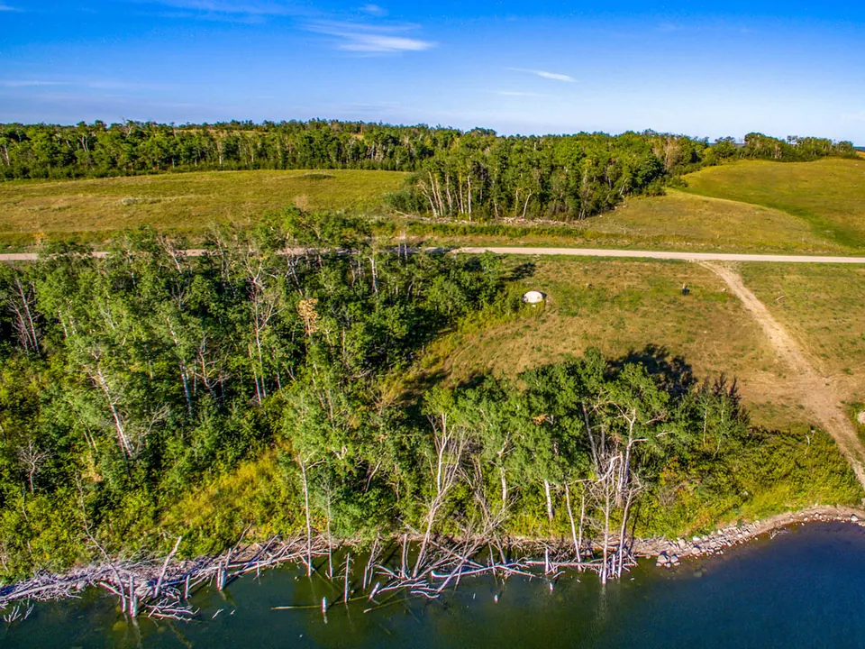 Aerial photo of Lot 1
