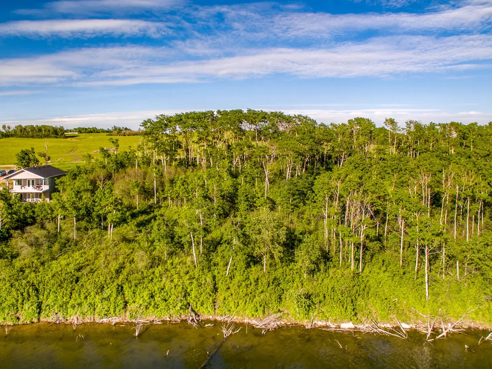 Aerial photo of Lot 12
