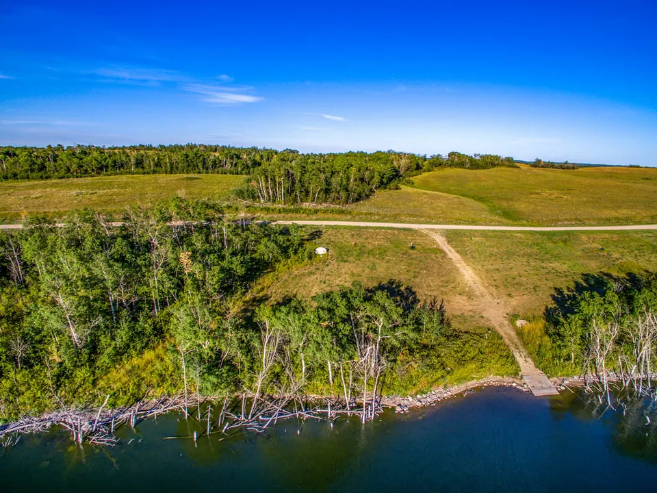 Aerial photo of Lot 2